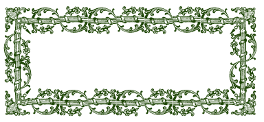 A Wild West style font called Garland Border from the Walden Font Co. It is part of the Wild West Press set of fonts.